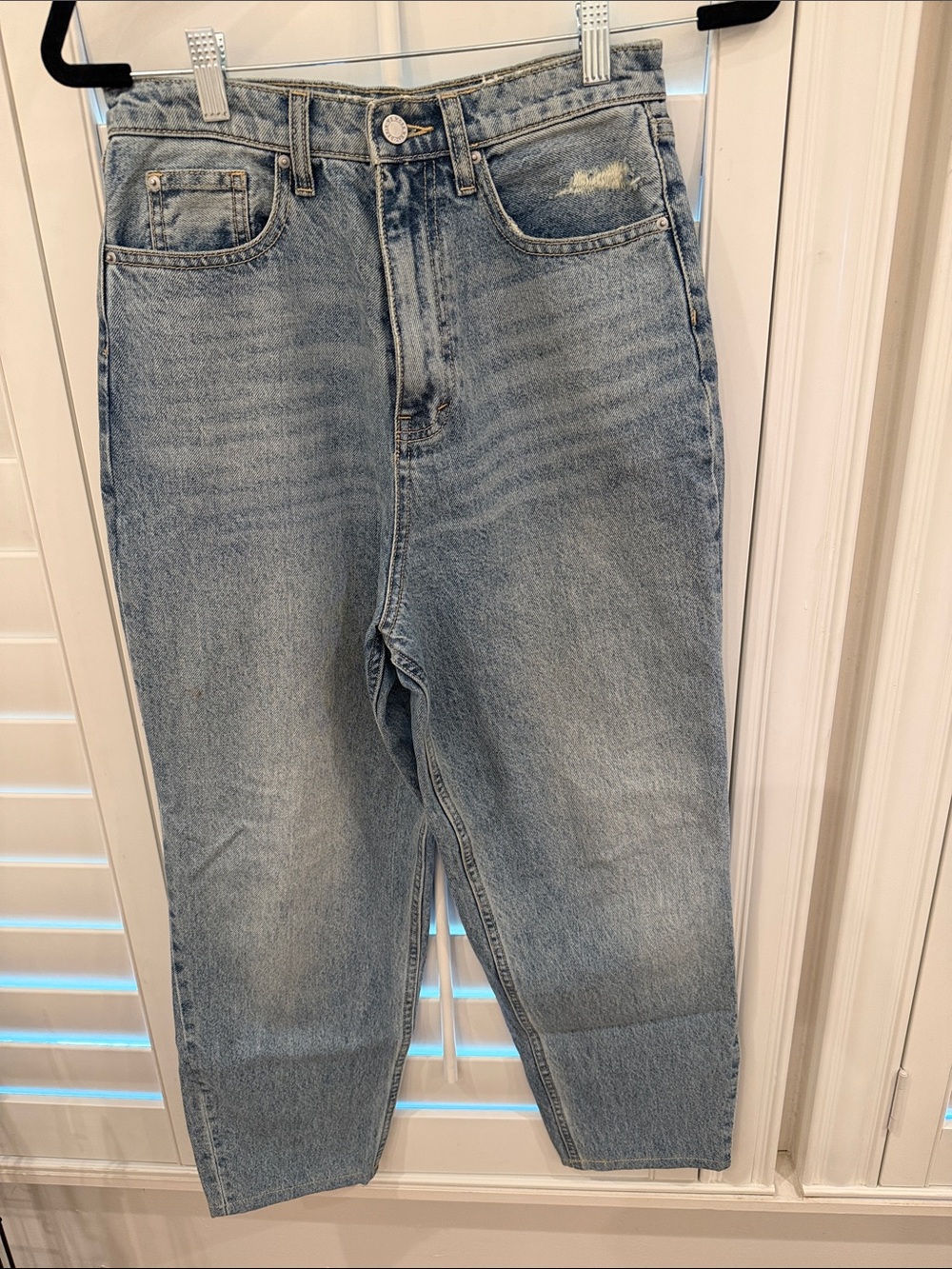 WeWoreWhat Light Blue Mom Jean
